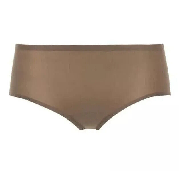 Chantelle Soft Stretch Hipster Briefs Cappuccino One Size Stretch Knickers  26440