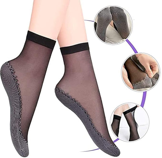 Soft & Silky Fashion Anklet Socks