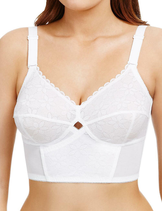 Berlei Bra B517 Longline Classic Bra Berlei Classic White Non Wired Bra