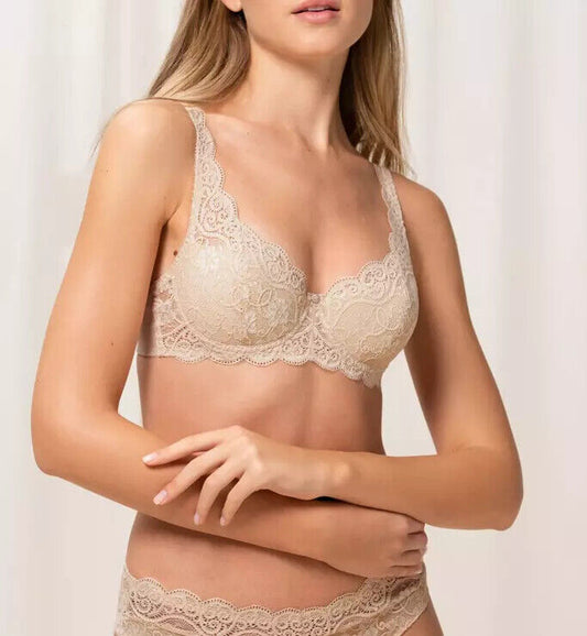 Triumph Amourette Padded Underwired Bra Triumph Amourette 300 WHP Bra Poudre