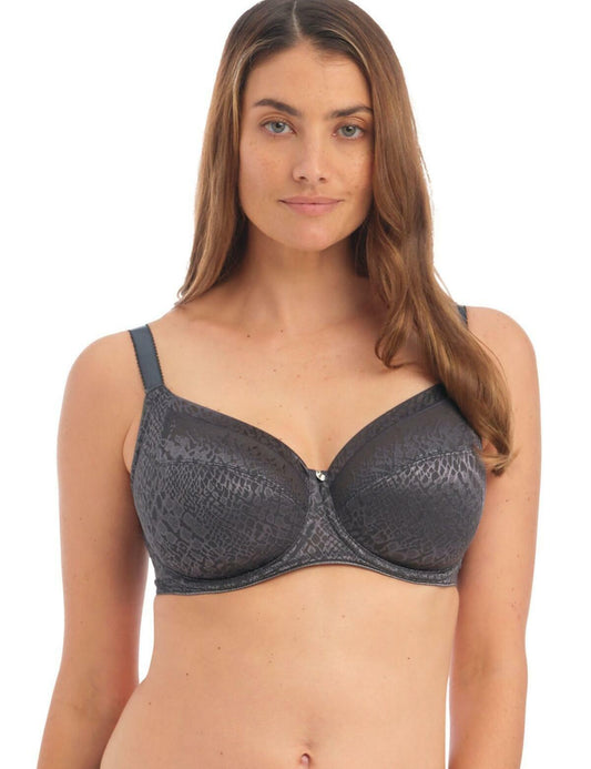 Fantasie Bra Envisage Bra Full Cup Underwired Side Support Bra FL6911 Grey Bra