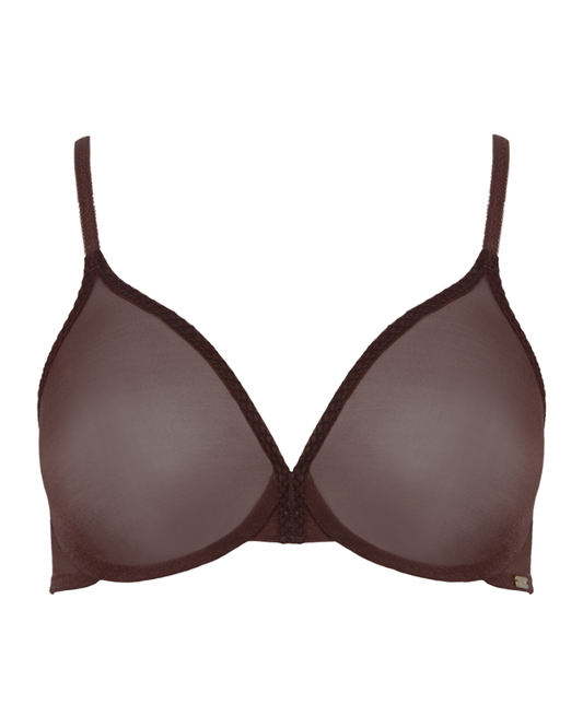 Glossies Moulded Bra Gossard Glossies Dark Brown Bra Womens Underwired Bra 6271