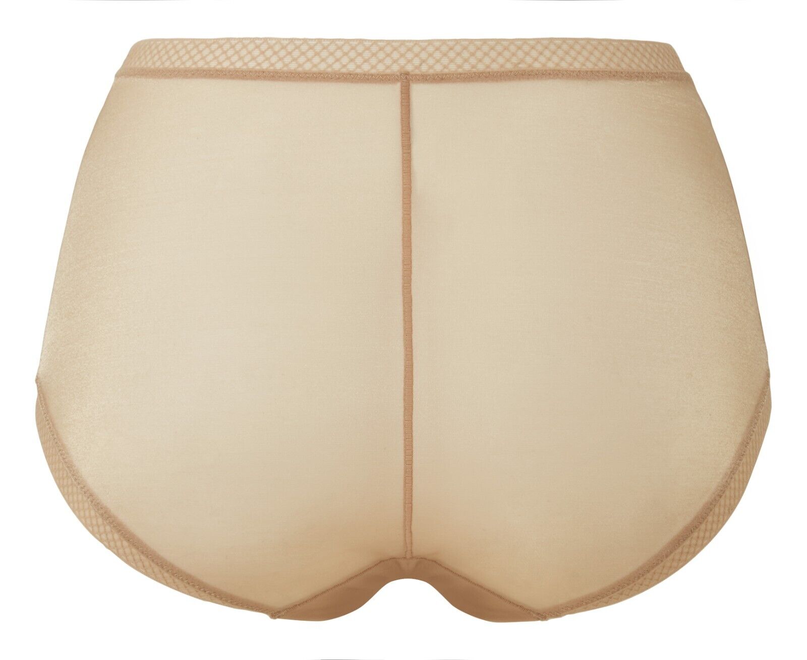 Gossard Glossies Knickers Deep Briefs Deep Short Sheer Nude Underwear ...