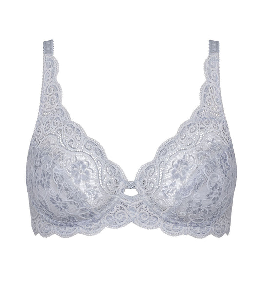 Triumph Amourette Bra Underwired Bra  Underwired Bra Non Padded Lilac Blue