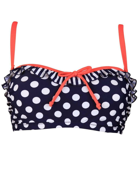Pour Moi Sea Breeze Bandeau Underwired Bikini Top