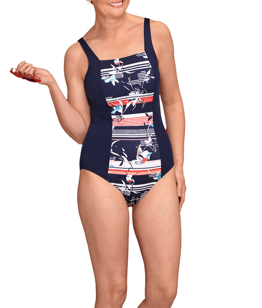 Amoena Capri Swimsuit - Pocketed