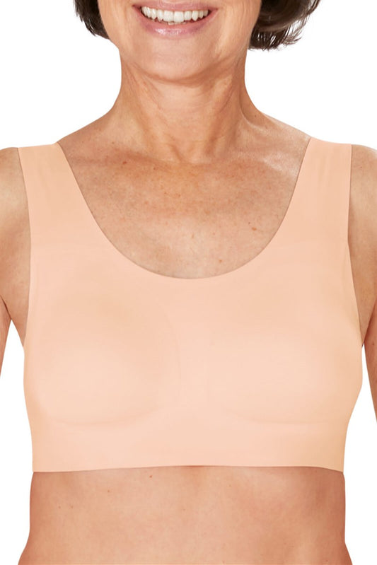 Amoena Amy Pocketed Non Wired Mastectomy Bra Top