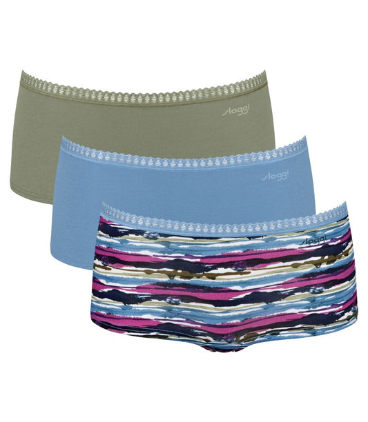 Sloggi Go Crush Short Knickers - 3 Pack