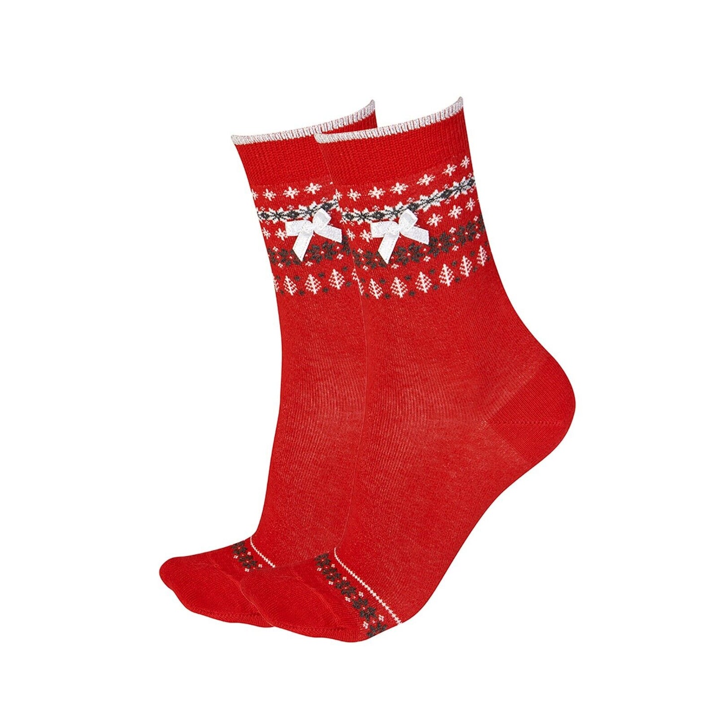 Pretty Polly Socks Sparkly Christmas Socks