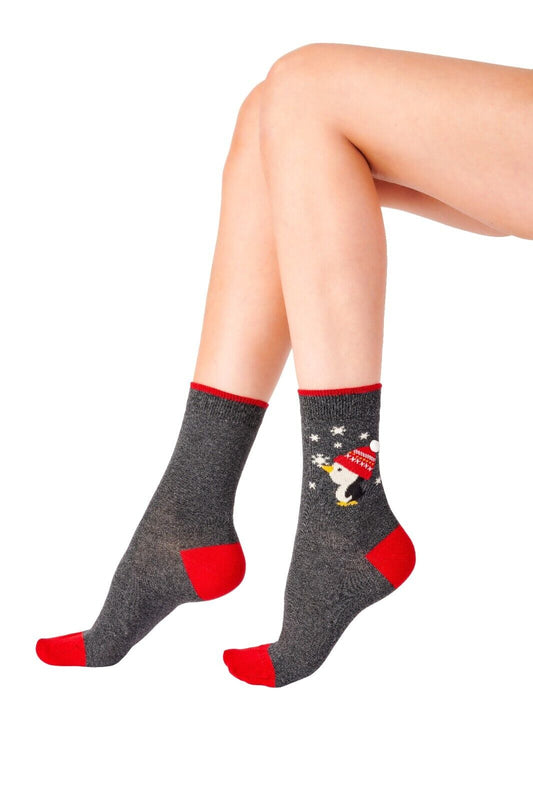Pretty Polly Socks Sparkly Christmas Socks