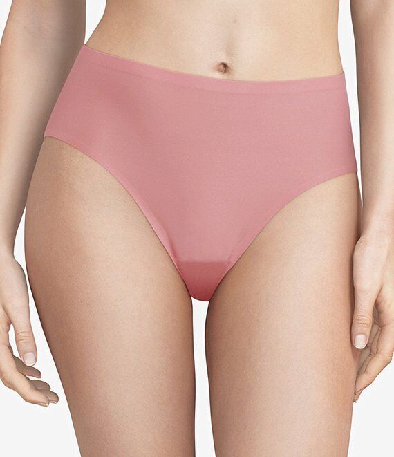 Chantelle Soft Stretch Brief French Cut One Size Thong Antique Rose C10670