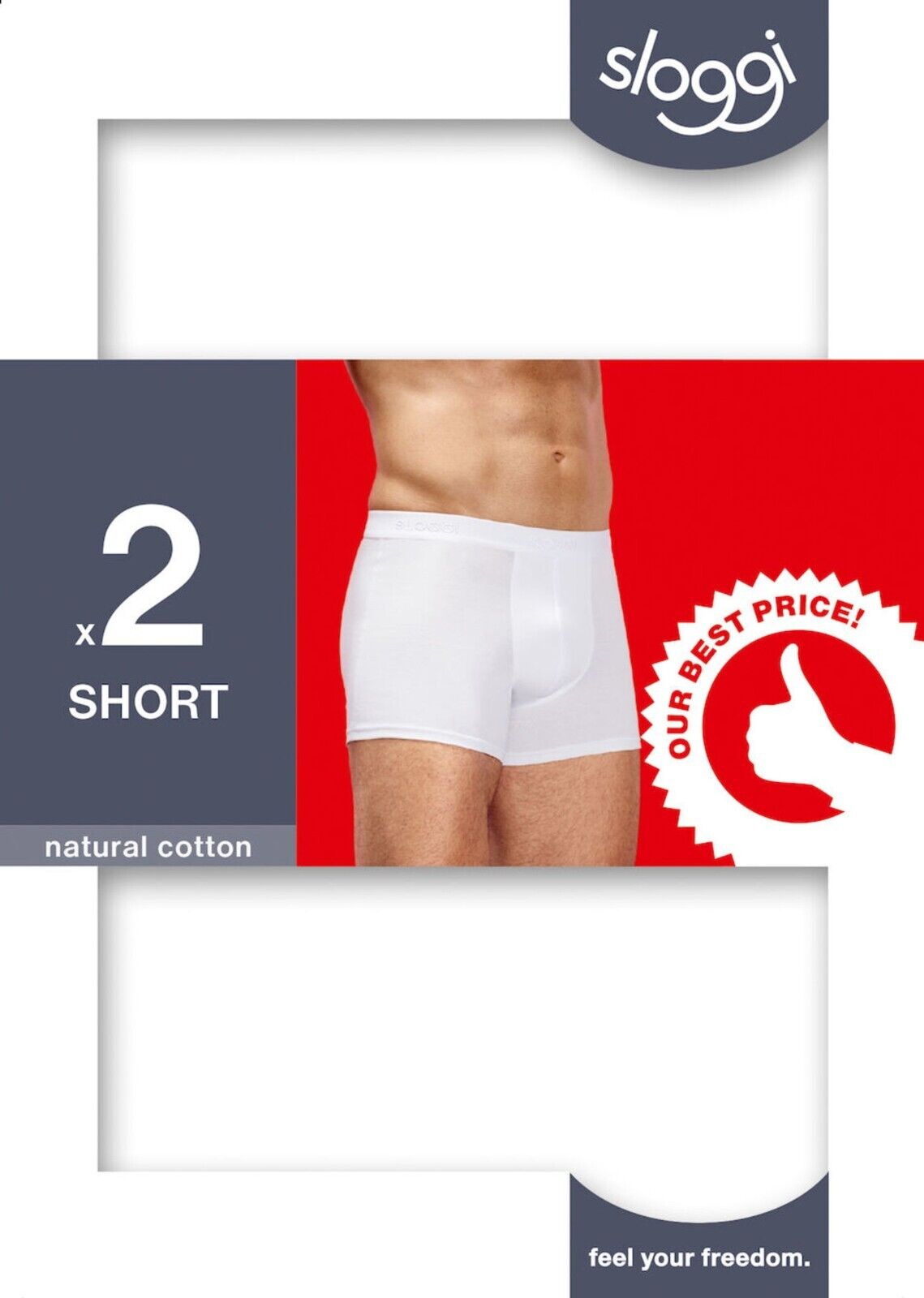 Sloggi Men 24/7 Boxer Shorts  2 Pack