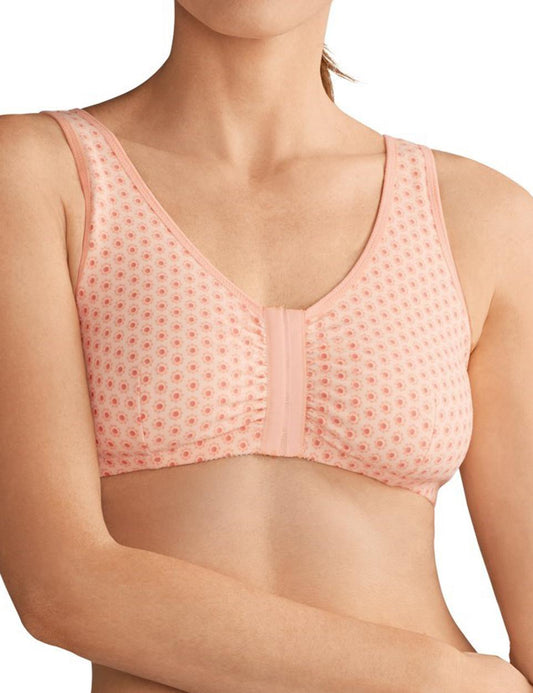 Amoena Frances Non-wired Front Closure Bra - Prints