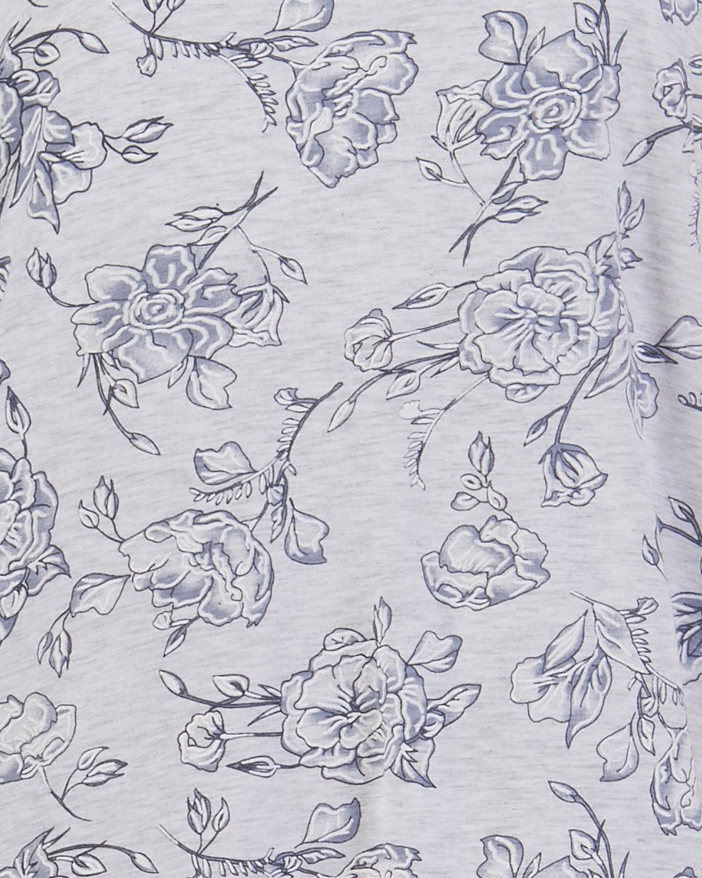 Slenderella Sketch Floral Sleeveless Chemise Nightdress